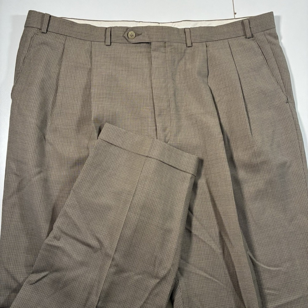 Vintage Lauren Ralph Lauren Wool Cashmere Pleated Dress Pants‎ 43x30 Canada